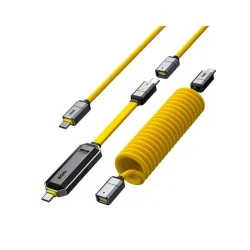 AOHI The Future Magflash 2-in-1 Charging & Data Storage Cable Set _ Yellow